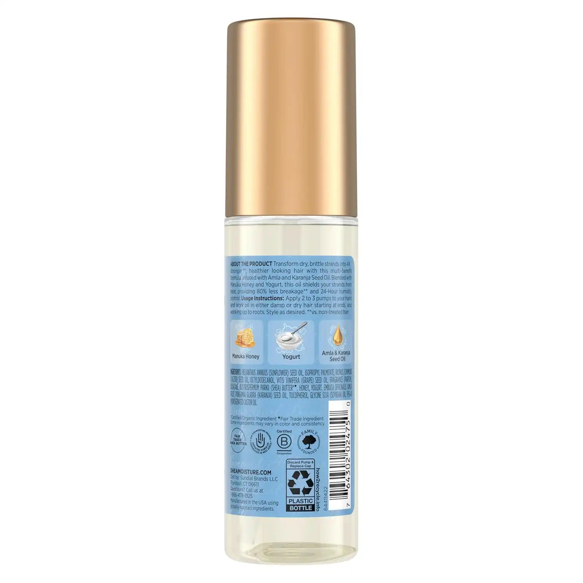Shea Moisture Strengthen & Protect Hair Oil 3.3oz