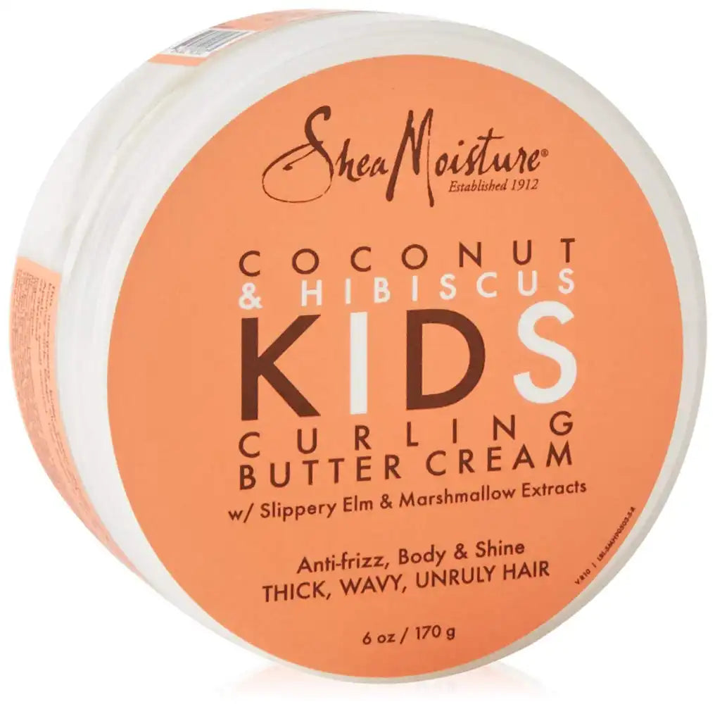 Shea Moisture Coconut & Hibiscus KIDS Curling Butter Crème 6 oz