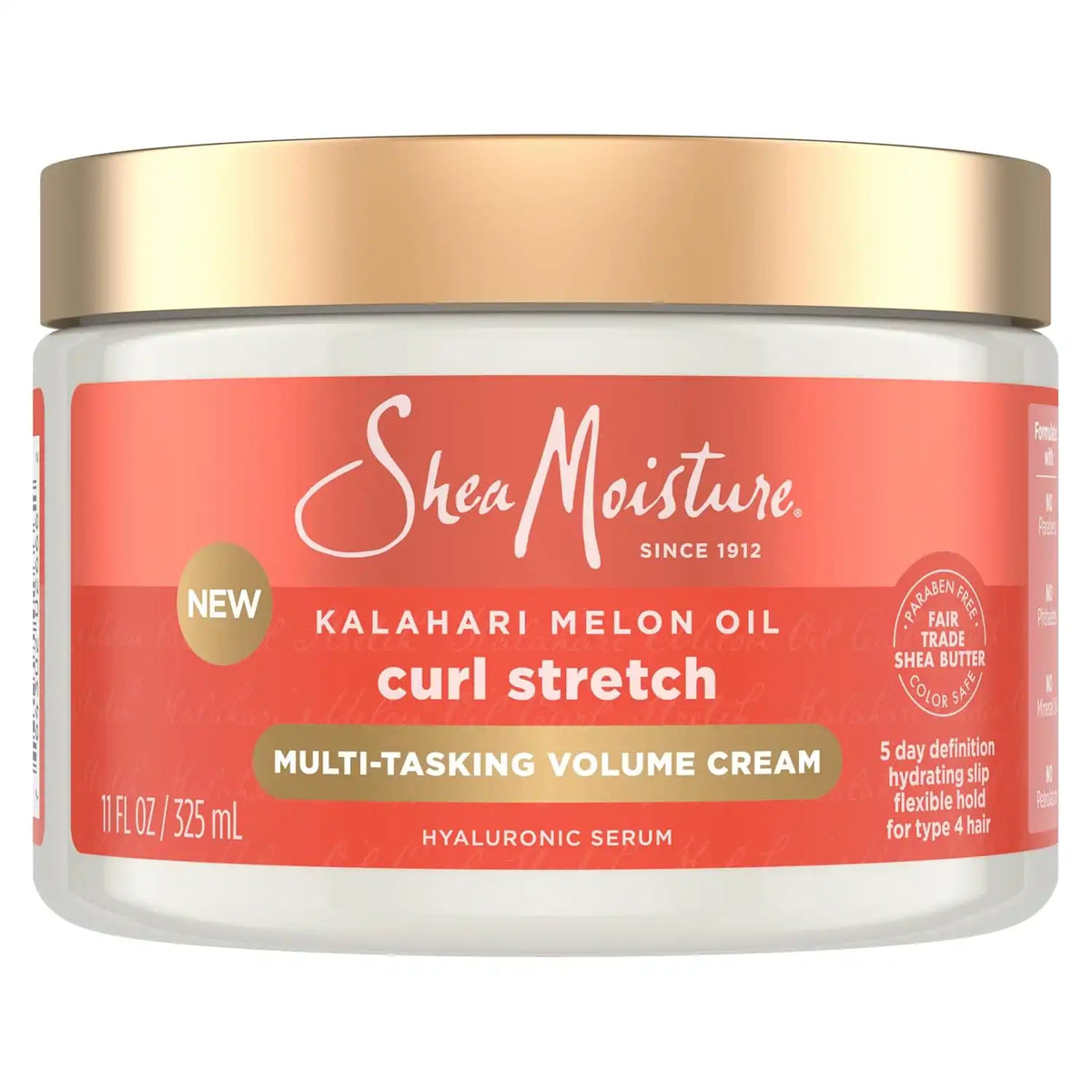 Shea Moisture Curl Stretch Volume Cream for Type 4 Hair, 11 Ounce (Pack of 12)