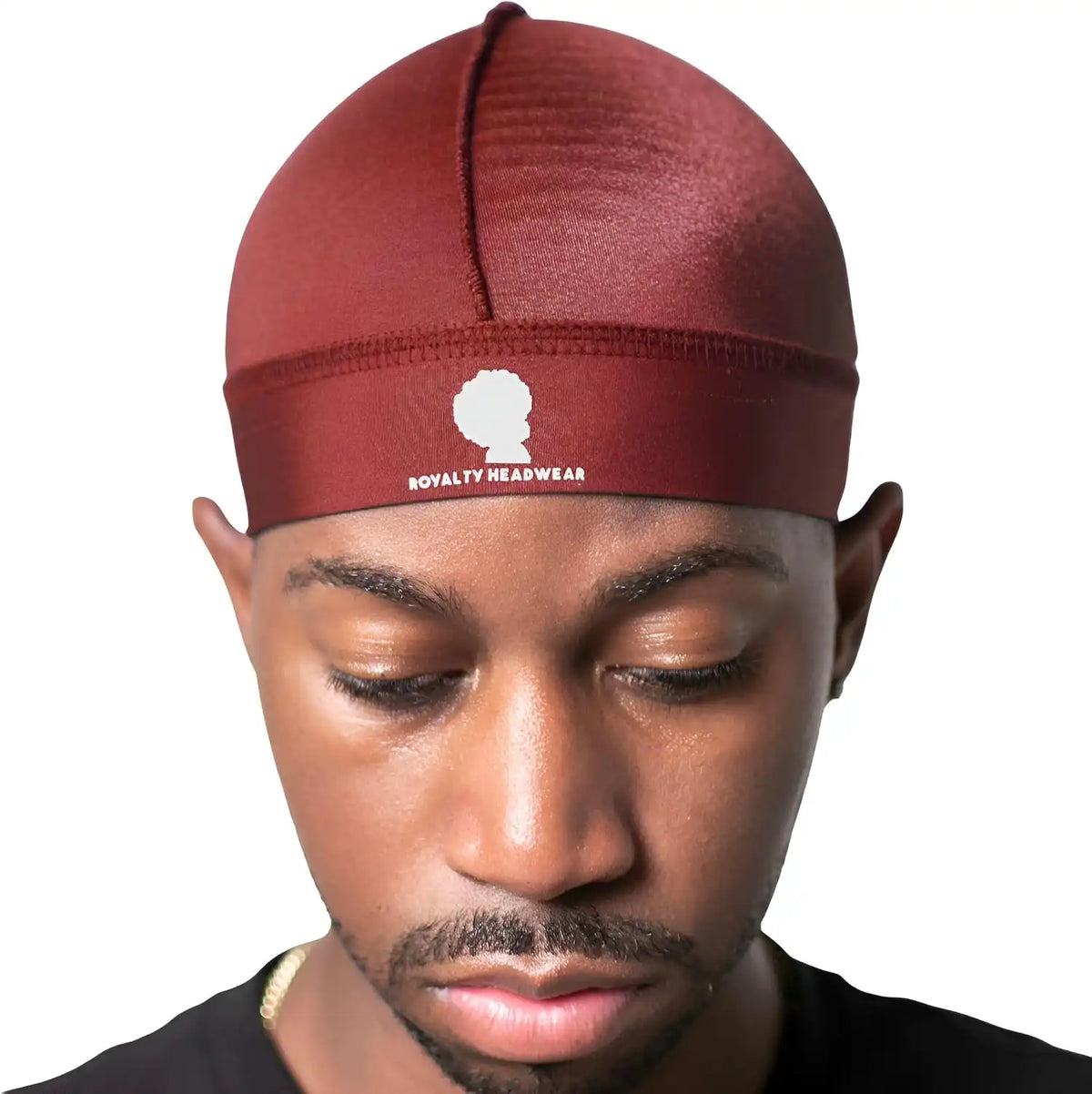 Royalty Headwear Silky Wave Cap for 360, 540 & 720 Waves, Soft Breathable Durag Skull Cap Beanie for Men