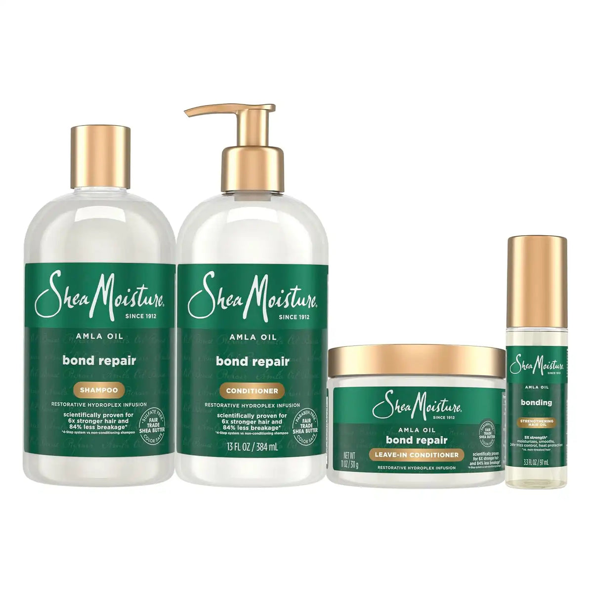 SheaMoisture Bond Repair System with Amla Oil 4-Piece Set