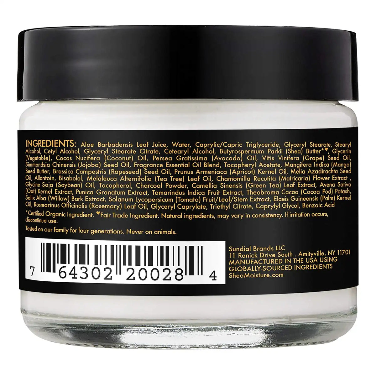 Shea Moisture Balancing Moisturizer African Black Soap 2 oz